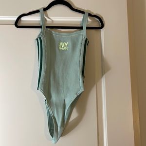 Ivy Park 3 stripe body suit